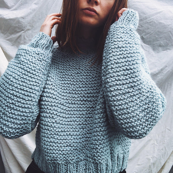 The Crop Sweater – Revel Knitwear